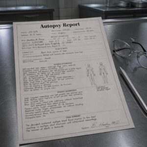 Autopsy report