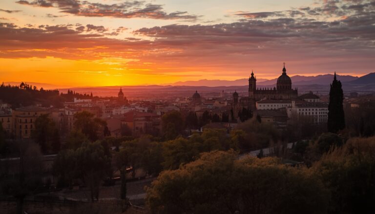 Atardecer en Albacete